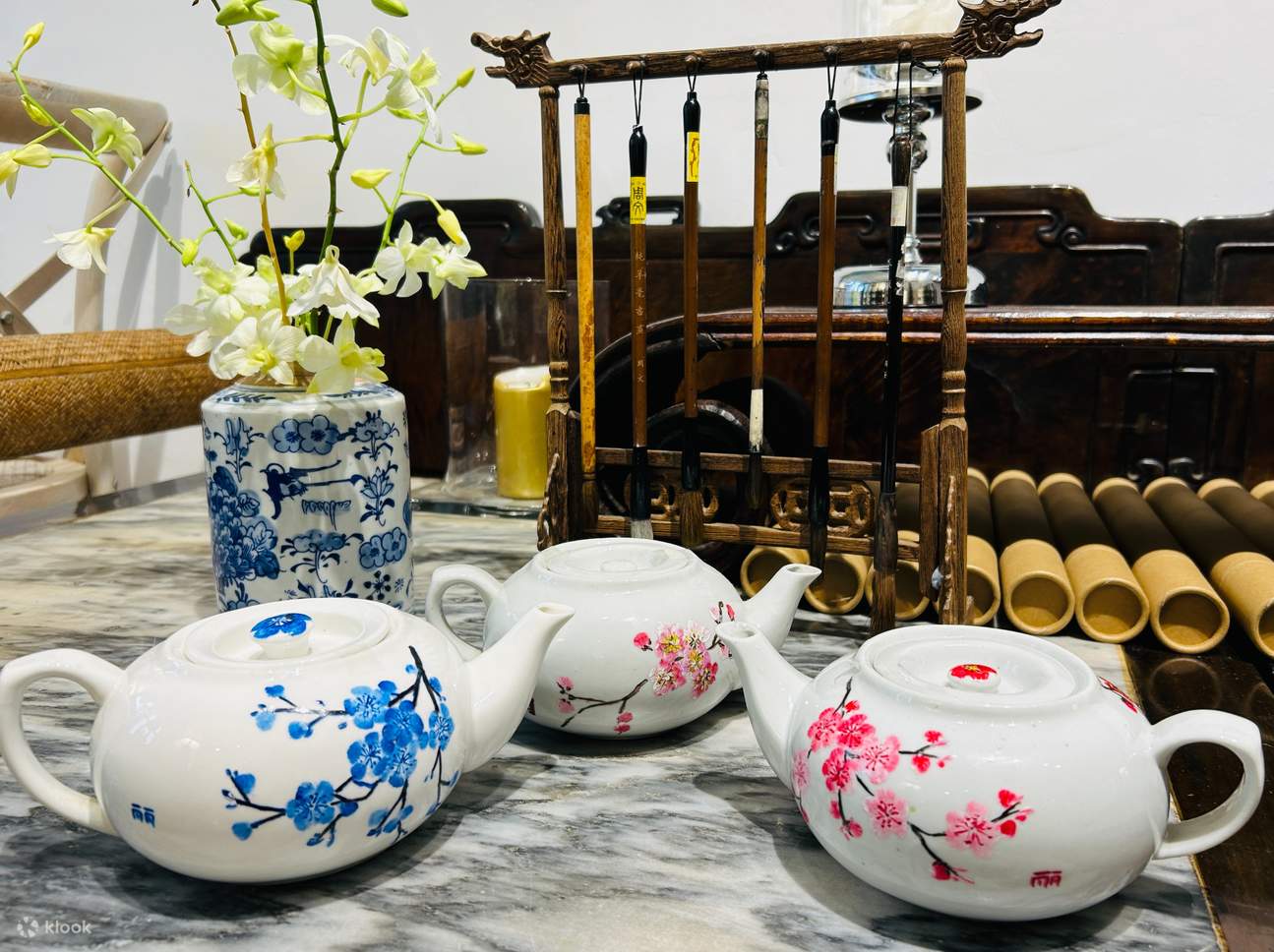 Chinese teapot deals set
